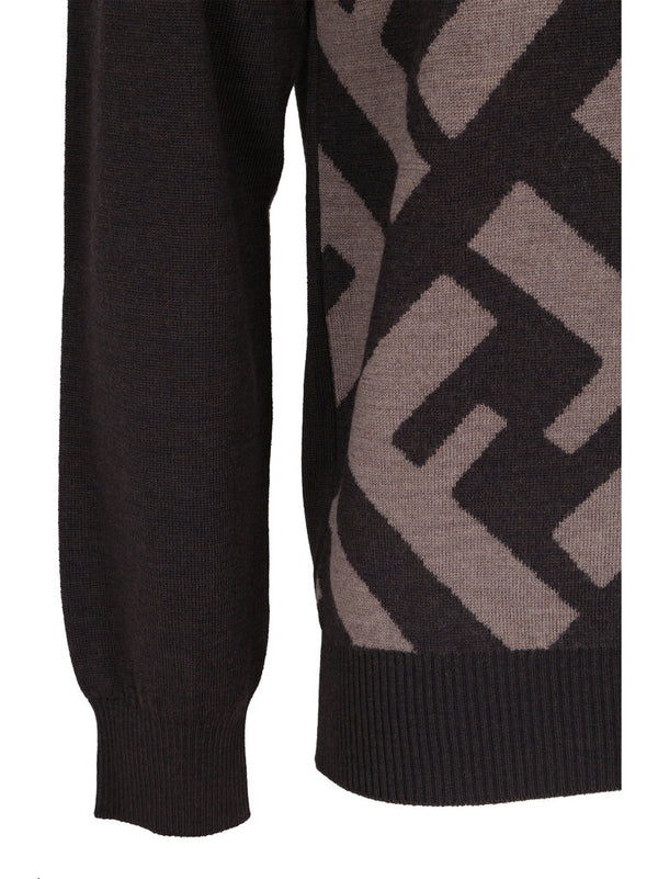 Fendi Elevate Your Style with Chic Wool Sweater