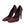 Bottega Veneta Women's Dark Rose Suede Leather Luxe Heels