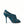 Dolce & Gabbana Teal Suede Leather Peep Toe Heels Pumps -kengät