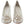 Dolce & Gabbana White Crystals Peep Toe Heel -satiinipumput