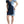 Dolce & Gabbana Elegant Two-Tone Blue Sheath Dress