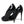 Dolce & Gabbana Elegant Black Patent Stiletto Heels