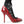 Dolce & Gabbana Red Ayers Leather Lace Sukat Pumps Kengät