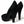 Dolce & Gabbana Black Suede Heeled Pumps Sophistication