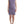 John Galliano Elegant Purple Knee-Length Cotton Dress