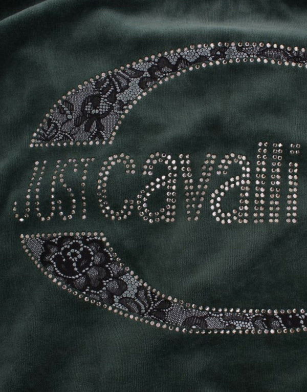 Cavalli Green samettipuuvillapusero