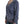 Cavalli Elegant Blue Zip Cardigan with Gold Details