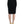 Cavalli Elegant Black Pencil Skirt for Sophisticated Style