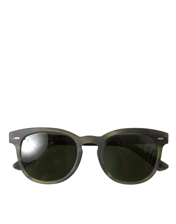 Dolce &amp; Gabbana Green Acetate Havana Frame linssivarjostimet DG4245F aurinkolasit