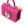 Dolce & Gabbana Pink Silicone Devotion Heart Bag Gold Chain Airpods -kotelo