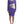 Cavalli Elegant Purple Floral Jersey Dress