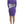 Cavalli Elegant Purple Floral Jersey Dress