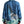 Dolce & Gabbana Blue Ocean Print Silk Collared Button Down Shirt