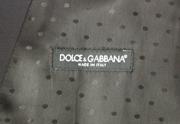 Dolce &amp; Gabbana musta villainen silkkimekko liivi Gilet Weste