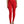Dolce & Gabbana Red Nylon DG Logo Slim Leggings Pants