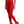Dolce & Gabbana Red Nylon DG Logo Slim Leggings Pants