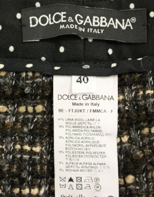 Dolce &amp; Gabbana Moniväriset villashortsit