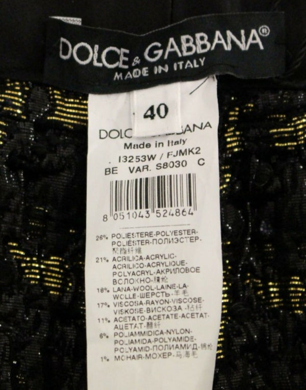 Dolce &amp; Gabbana Mustat kangasshortsit