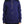 GF Ferre Chic Blue K-Way Jacket with Faux Fur Accent