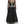 Dolce & Gabbana Elegant Crystal-Embellished Long Black Dress