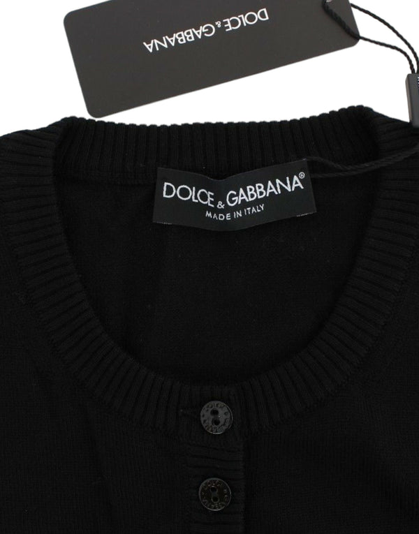 Dolce &amp; Gabbana musta villapaita neulepusero