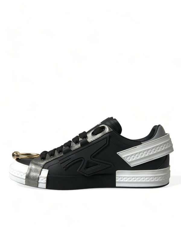 Dolce & Gabbana Elegant Calfskin Low Top Sneakers