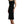 Dolce & Gabbana Elegant Black Stretch Cady Midi Dress