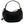 Versace Elegant Half Moon Leather Shoulder Bag