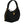 Versace Elegant Half Moon Leather Shoulder Bag