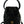 Versace Elegant Black Leather Bucket Shoulder Bag