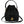 Versace Elegant Black Leather Medusa Bucket Shoulder Bag