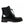 Dolce & Gabbana Elegant Black Leather Mid Calf Men's Boots