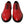 Dolce & Gabbana Elegant Red Leather Oxford Dress Shoes