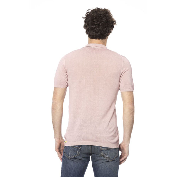 Distretto12 Elegant Pink Cotton Polo Shirt