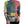 Dolce & Gabbana Multicolor Mohair Turtleneck Casual Sweater