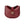 Michael Kors Gabby Small Dark Cherry Leather Foldover Hobo Crossbody Bag