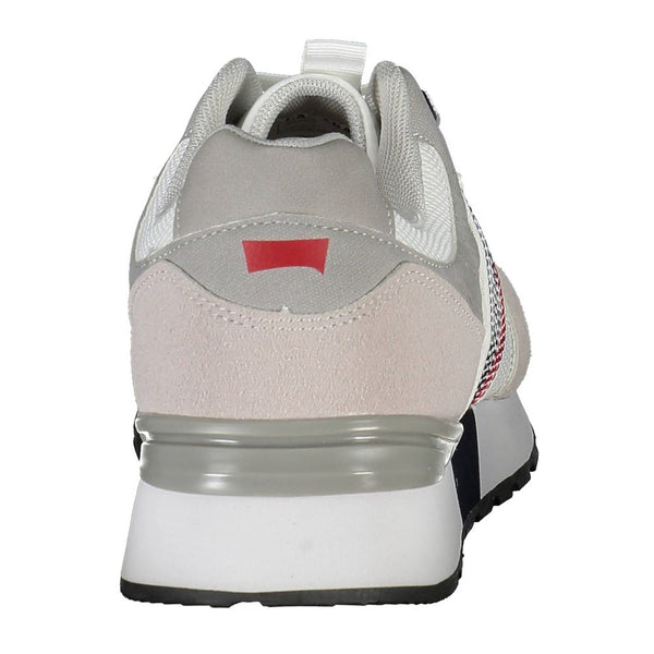 Carrera Sleek White Sneakers with Contrast Details