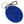 Dolce & Gabbana Elegant Blue Rubber Keychain with Brass Accents