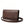 Dolce & Gabbana Chic Brown Leather Shoulder Bag with Gold Detailing