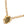 Dolce & Gabbana Gold Brass Chain Pearl Pendant Charm Necklace