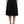 Dolce & Gabbana Black High Waist A-line Knee Length Skirt