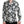 Dolce & Gabbana Black White Floral Button Down Casual Shirt