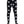 Dolce & Gabbana Black Viscose Skinny Men Leggings Logo Print Pants