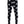 Dolce & Gabbana Black Viscose Skinny Men Leggings Logo Print Pants