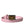 Dolce & Gabbana Pink Leather Gold Square Metal Buckle Belt