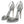 Dolce & Gabbana Silver KEIRA Leather Heels Sandals Shoes