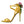 Dolce & Gabbana Yellow Flower Satin Heels Sandals Shoes