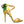 Dolce & Gabbana Yellow Flower Satin Heels Sandals Shoes