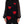 Dolce & Gabbana musta pitsipunainen Heart Shift -mekko