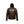 Centogrammi Reversible Hooded Down Jacket in Brown and Black